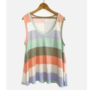 Bluivy striped swing tank sz L